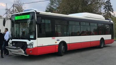 Brněnský autobus poháněný plynem z odpadní vody